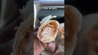 @kfc how are y’all liking the new wraps ? #foodie #food #shortsvideo