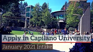 Capilano University: January 2021 | North Vancouver | British Columbia | BC | Canada | Apply Global