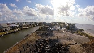 Dauphin Island Alabama House Fire Remnants