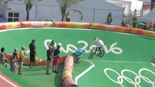 Ciclismo BMX Jogos Olimpicos 2016, corrida 2, bateria 2