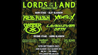 Evil Blood -Midnight In Sodom - Lords Of The Land Thrashathon - Audio Glasgow 16-9-23 -