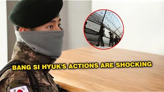 BTS V shocking military action makes Bang Si Hyuk intervene, what happened?