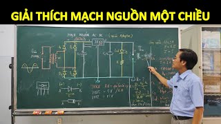 Mạch nguồn một chiều Adapte AC-DC | Giải thích nguyên lý mạch nguồn một chiều