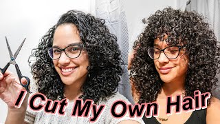 I Cut My Curly Hair