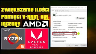 AMD Radeon VEGA - Zwiększanie VRAM