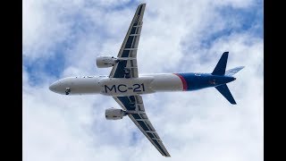 МС-21-300 в полете || МС-21- 300 During the flight