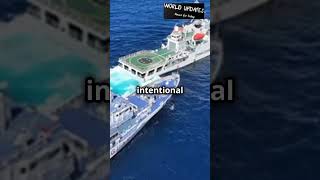 Tensions Rise  China vs  Philippines Ship Collisio