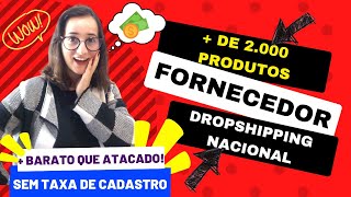 O ÚNICO FORNECEDOR DROPSHIPPING NACIONAL MAIS BARATO QUE PREÇO DE ATACADO!