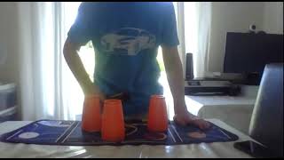 Sport Stacking (4 Pad) 3-3-3 1.850 (NEW RECORD!!)