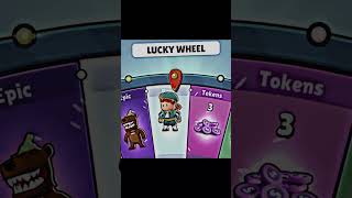 Spinning the lucky wheel until I get a special skin | Day 25 #stumbleguys #shorts