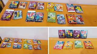 Unboxing and Review of Pokemon Trading Cards Game for Kids Poke Cards Booster Pack Game