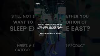 Sleep Expo ME - 5th Edition - Product Categories