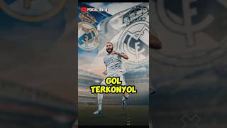 GOL TERKONYOL BENZEMA#football #shorts