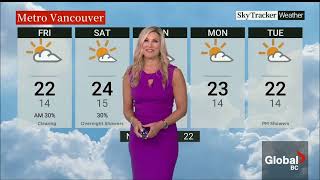 Steph Florian - Global BC - Weather - Friday, August 16, 2024. #friday