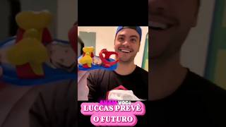 luccas prevê a chegada da sua filha