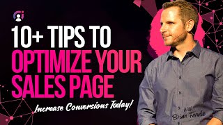 10+ Tips to Optimize Your Sales Page:  Improve Performance & Increase Conversions Today