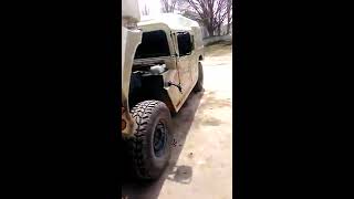 Humvee Amsoil oil change. m998. hmmwv