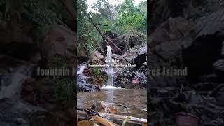 Clear Spring Water Near My Village Kengko Flores Island Indonesia