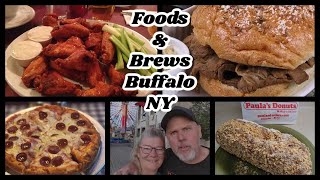 Foods and Brews of Buffalo NY! (Travel Vlog)