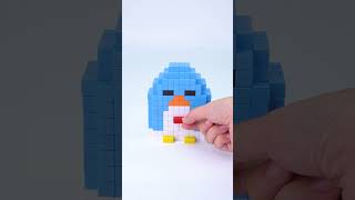 Penguin | Cute Blocks #shorts #cute