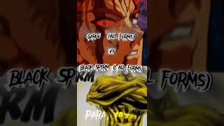 garou vs black sperm #anime #onepunchman #whoisstrongest #edit #manga #shorts