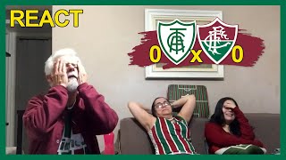 FAMÍLIA TRICOLOR REAGE À 0 AMÉRICA MG X 0 FLUMINENSE - CAMPEONATO BRASILEIRO 2022