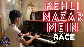 Pehli Nazar Mein Piano Cover (with MIDI/Sheet) | Race | Bollywood | Race | Rishabh D A