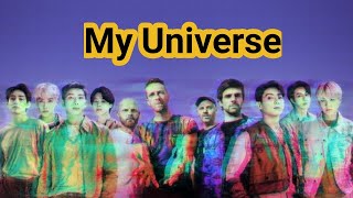 BTS & Coldplay - My universe reaction