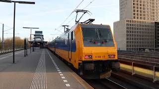 NS 186 238+ICRmh 16413+NS 186 119 vertrekken van Amsterdam Lelylaan