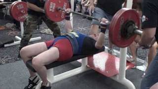 Brian Kline - 413 Bench Press (miss)