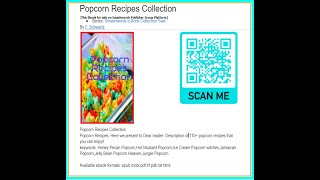 Popcorn Recipes Collection