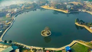 Serene lake @taudha #nepal #lake #snakelake