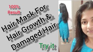 Hair Mask For Hair Growth & Damaged Hair...