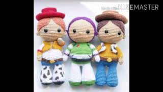 Toy story em crochê amigurumi