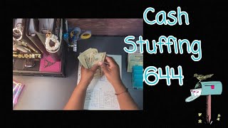 CASH STUFF WITH ME | 644 DOLLARS | HAPPY MAIL📬📬