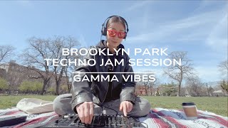 Gamma Vibes - Live Jam in the Park before the Eclipse, Brooklyn NY