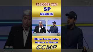 Clima Tenso  Entre Dapena E Marçal #debate #eleições #marçal #m28 #paulo #são #cortes #shortes