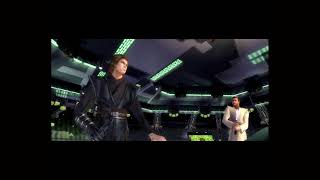 Star wars revenge of the Sith Anakin vs Invisible hand ship