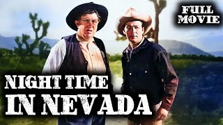 NIGHT TIME IN NEVADA | Roy Rogers | Full Western Movie | English | Wild West | Free Movie