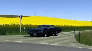 Assetto Corsa - 67 Impala with realistic American car suspension settings