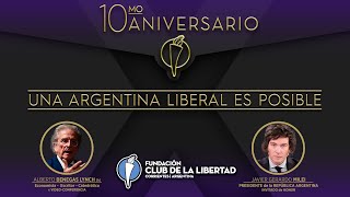 Decimo aniversario del club de la libertad