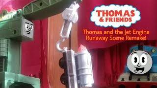 Thomas and Friends | Thomas and the Jet Engine Runaway Scene Remake! (Trackmaster, TOMY, Plarail)