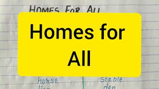 Homes for all // Shubh Shanti Classes