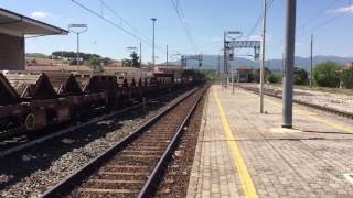 E652.132 + carri pianali vuoti [MRV FALCONARA M.MA - TERNI]