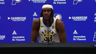 Indiana Fever: Caitlin Clark, team success chat from Indiana Pacers Tyrese Haliburton, Myles Turner