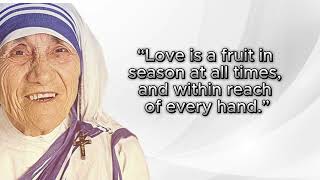 Mother Teresa Quotes - Catholic Speaker Ken Yasinski Inspirational quotes by St Teresa of Calcutta