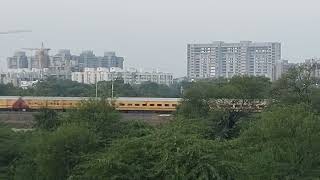 Morning 🌞 surprise by Indian Railways( Vaishnodevi circle Chandkheda Ahmedabad)