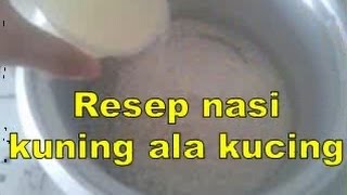 Resep nasi kuning ala kucing