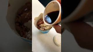 Affogato hack using McDonald’s McFlurry n espresso