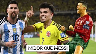 El dia que Luis Diaz fue mejor que Leo Messi y CR7.